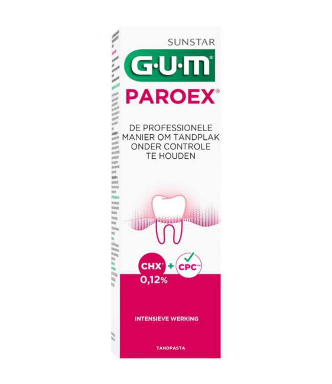 GUM Paroex Tandpasta 0,12% Chloorhexidine - 75 ml