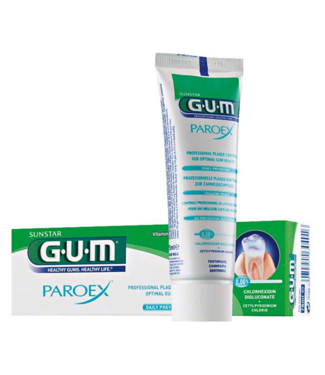 GUM GUM Paroex Tandpasta 0,06% Chloorhexidine - 75 ml