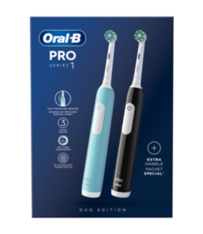 Oral-B PRO Series 1 Blue + Extra Body Black
