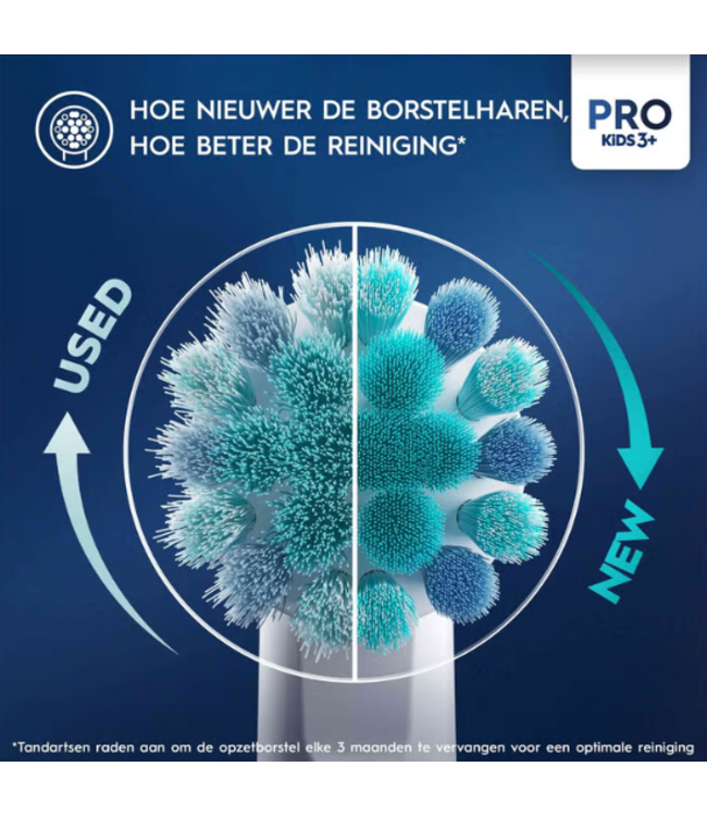 Oral-B PRO Kids 3+ The Lion King opzetborstels - 4 stuks