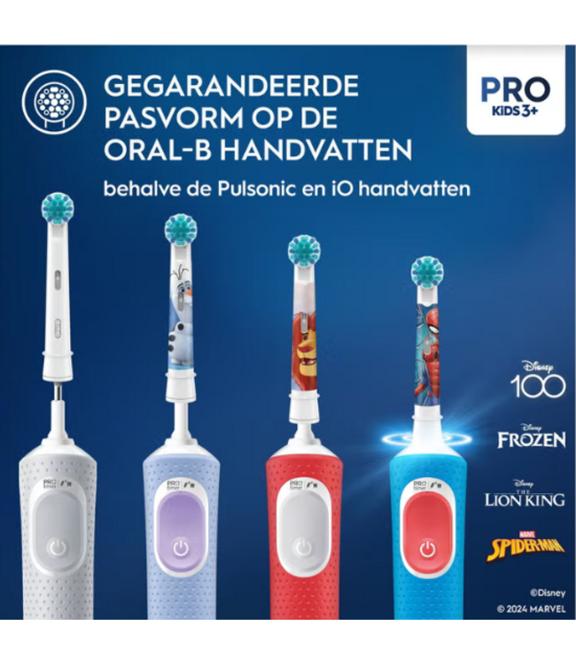 Oral-B PRO Kids 3+ The Lion King opzetborstels - 4 stuks