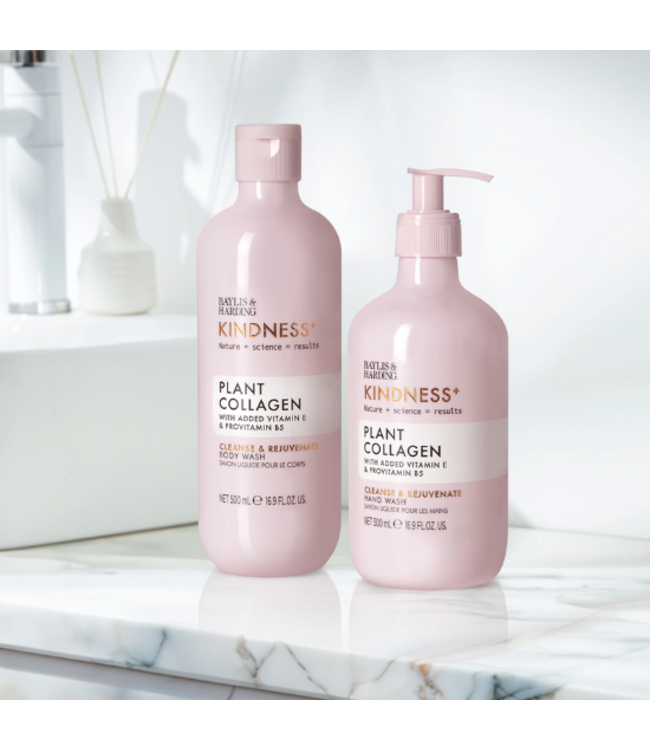 Baylis & Harding Kindness+ Plant Collagen Handzeep - 500 ml