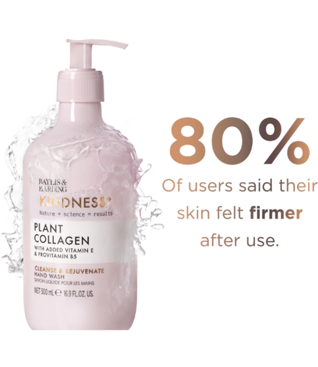 Baylis & Harding Kindness+ Plant Collagen Handzeep - 500 ml