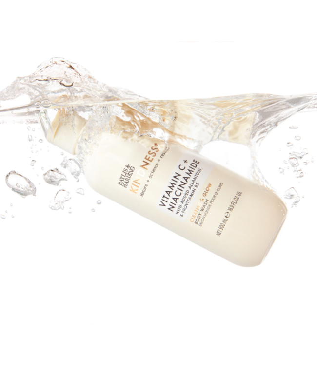 Baylis & Harding Kindness+ Vitamin C + Niacinamide Douchegel - 500 ml