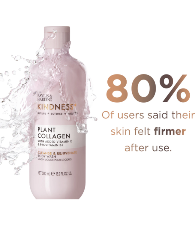 Baylis & Harding Kindness+ Plant Collagen Douchegel - 500 ml