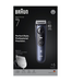 Braun Series 7 BT7520 Baardtrimmer - met 6 Stylingtools - Blauw