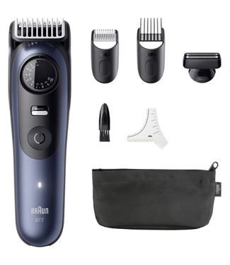 Braun Braun Series 7 BT7520 Baardtrimmer - met 6 Stylingtools - Blauw