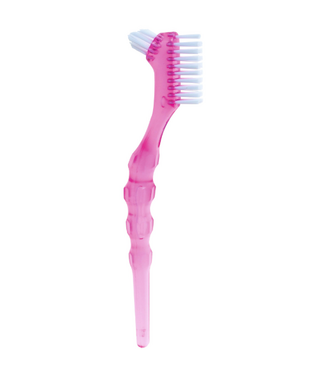 Miradent Miradent Protho Brush De Luxe Protheseborstel - Roze