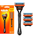 Gillette  Gillette Fusion5 Scheersysteem + 4 Scheermesjes
