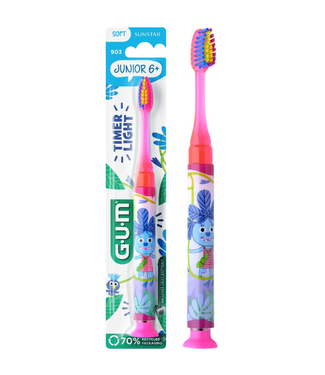 GUM GUM Soft Junior 6+ Tandenborstel Met Timer