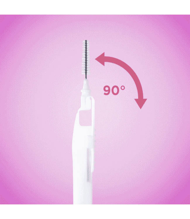 GUM Bi-Direction 1.2 mm Roze – 6 Ragers