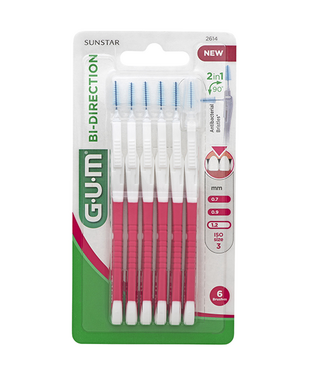 GUM GUM Bi-Direction 1.2 mm Roze – 6 Ragers