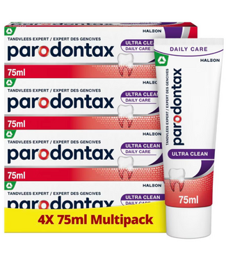 Parodontax Parodontax Ultra Clean Tandpasta - 4 x 75 ml - Promo Pack