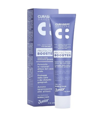 Curasept Curasept Daycare Protection Booster Tandpasta - Junior Bubble Gum - 50 ml