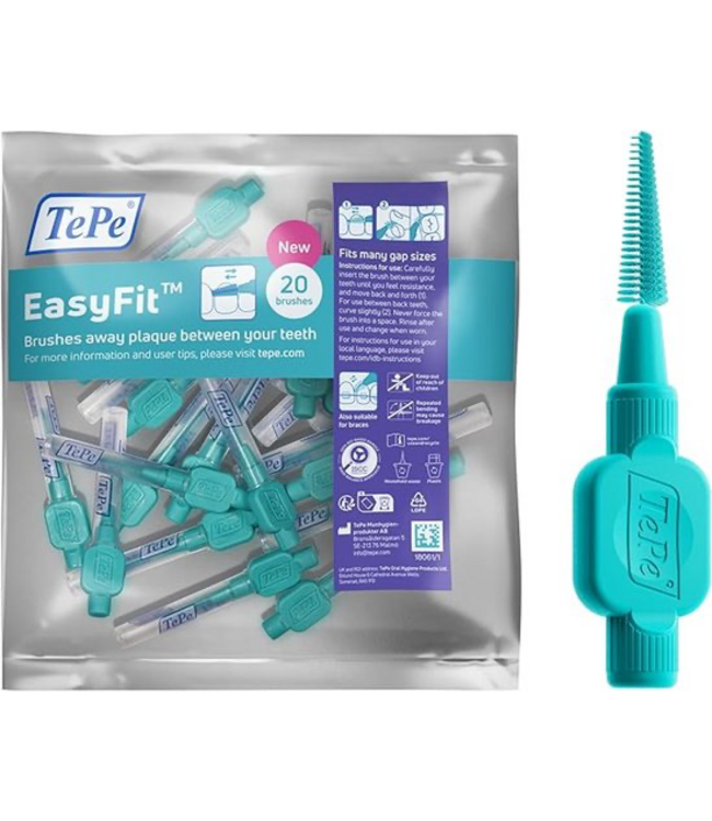 TePe EasyFit S/M Interdentale Ragers Blauw - 25 stuks