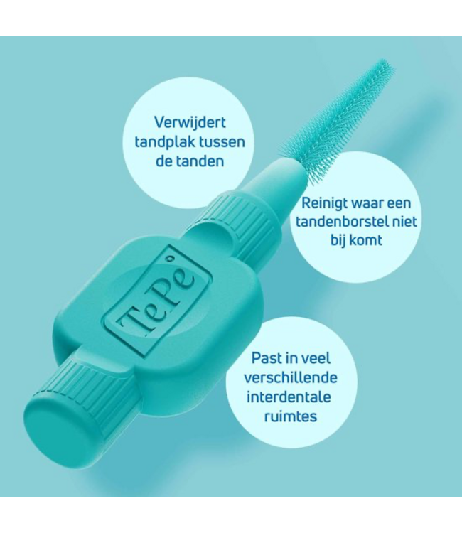 TePe EasyFit S/M Interdentale Ragers Blauw - 25 stuks