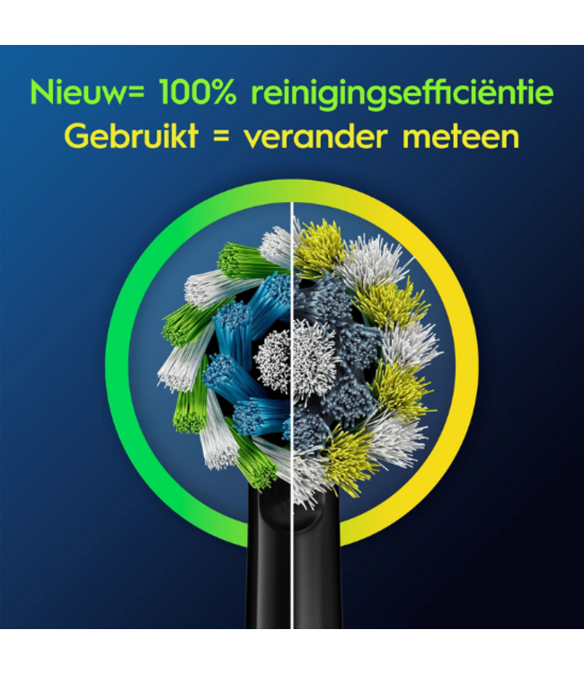 Oral-B PRO Cross Action Black opzetborstels - 10 stuks - Value Pack