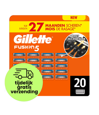 Gillette  Gillette Fusion5 Scheermesjes 20 stuks - Voordeelverpakking