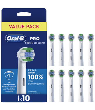 Oral-B Oral-B PRO Precision Clean opzetborstels - 10 stuks - Value Pack