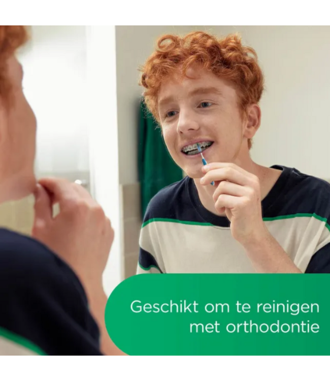 GUM Trav-Ler 0.8 mm rood - 50 ragers