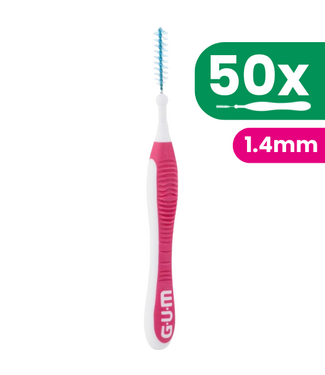 GUM GUM Trav-Ler 1.4 mm roze - 50 ragers