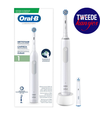 Oral-B Tweedekansje - Oral-B Professional Clean 1 White Elektrische Tandenborstel