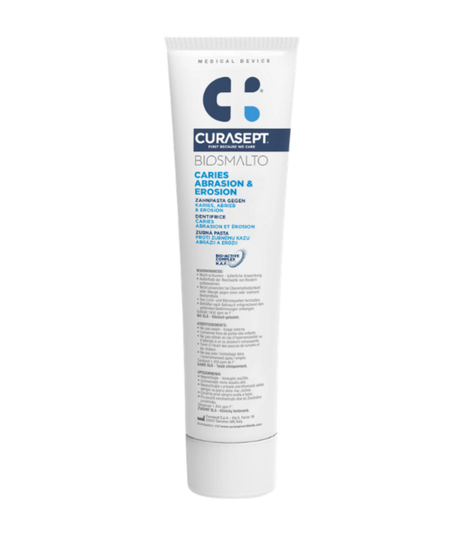Curasept Biosmalto Cariës Erosie & Slijtage Tandpasta - 75 ml