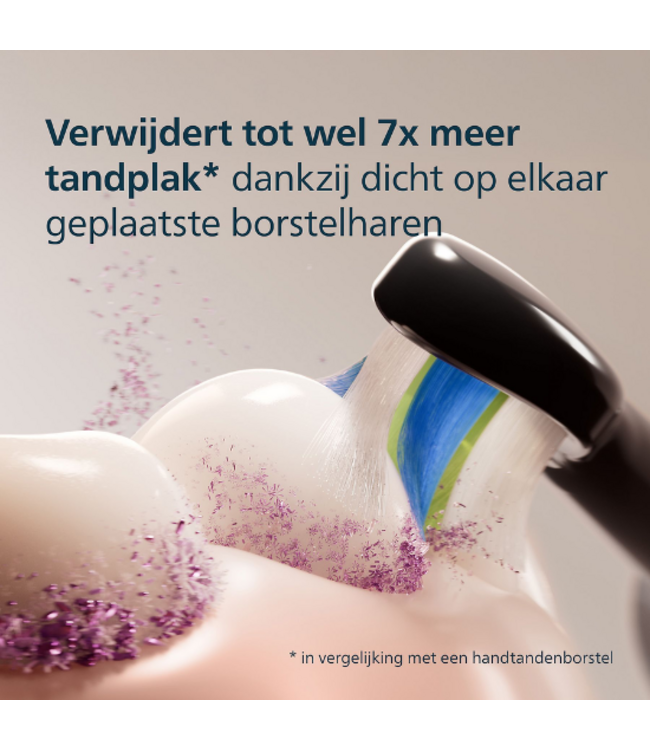 Philips Sonicare W2 Optimal White HX6064/88 - Black - 4 stuks