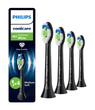 Philips Philips Sonicare W2 Optimal White HX6064/88 - Black - 4 stuks