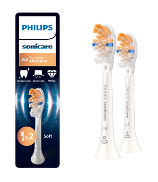 Philips Philips Sonicare A3 Premium All-in-One HX9092/87 - White - 2 stuks