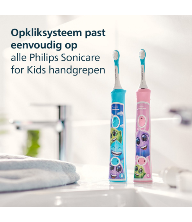 Philips Sonicare For Kids 3+ opzetborstels HX6032/90 - 2 stuks