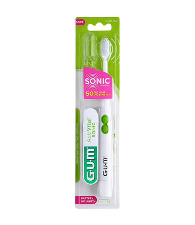 GUM ActiVital Sonic Batterij Tandenborstel - Wit