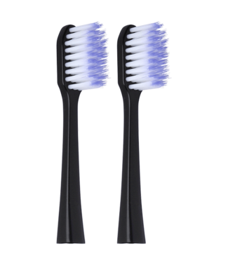 GUM GUM ActiVital Sonic Daily Zwart opzetborstels - 2 stuks