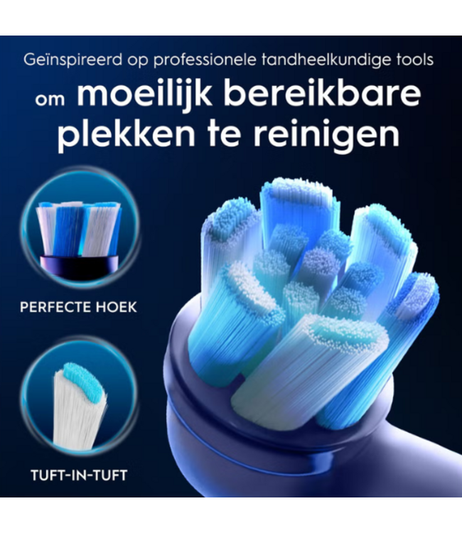 Oral-B iO Ultimate Clean White opzetborstels - 10 stuks
