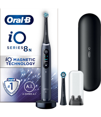 Oral-B Oral-B iO Series 8N Black Onyx Elektrische Tandenborstel