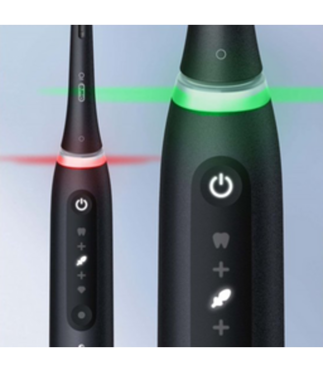 Oral-B iO Series 5S Black + 2x Gratis Oral-B 3D-White Arctic Fresh Tandpasta