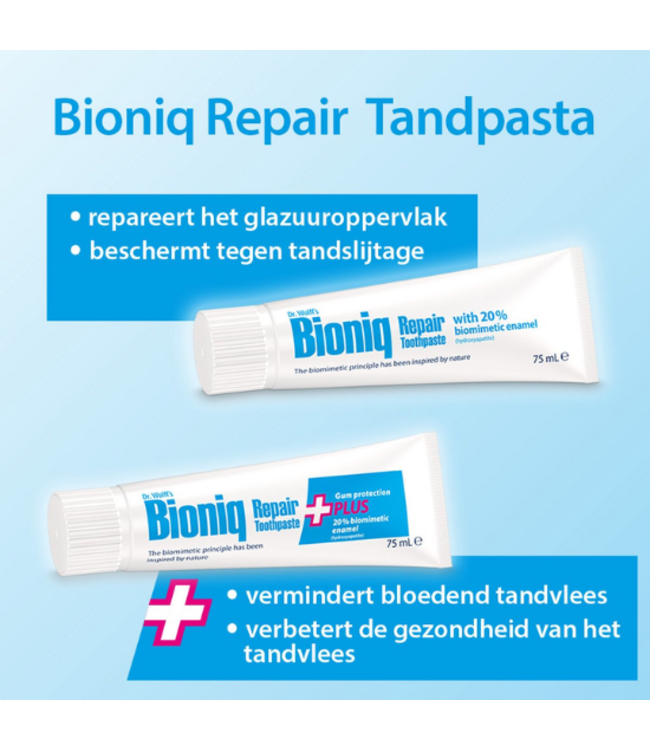 Bioniq Repair + Gum Protection Tandpasta - 75 ml