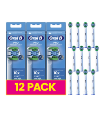 Oral-B Oral-B PRO Precision Clean Mega Pack opzetborstels - 12 stuks