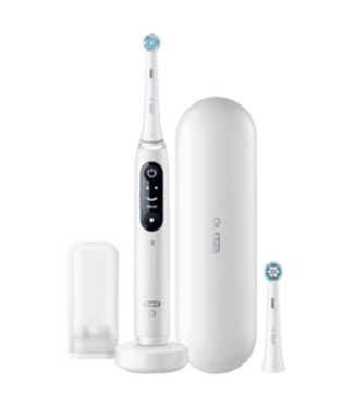 Oral-B Oral-B iO Series 8N White Elektrische Tandenborstel + 1 extra opzetborstel