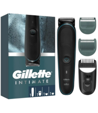 Gillette  Braun Gillette Intimate Elektrische Trimmer i5 – Voor de intieme zone – Zwart