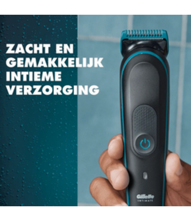 Braun Gillette Intimate Elektrische Trimmer i5 – Voor de intieme zone – Zwart
