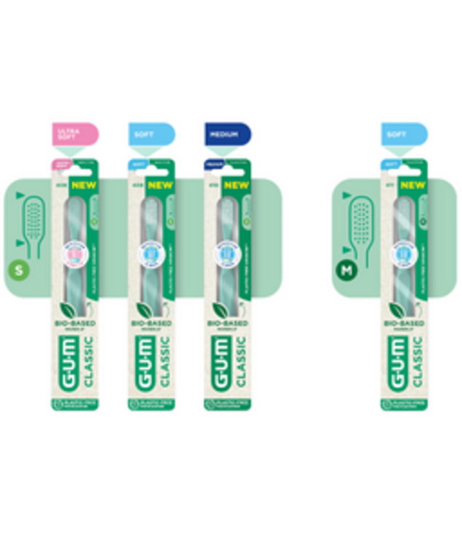 GUM Classic 409 Tandenborstel - Soft Compact