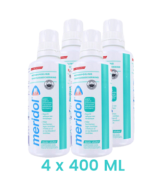Meridol Meridol Mondspoeling Tandvleesbescherming - 4 x 400 ml