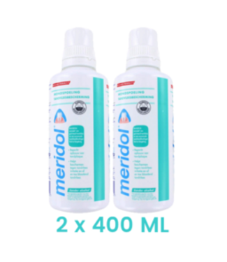 Meridol Meridol Mondspoeling Tandvleesbescherming - 2 x 400 ml