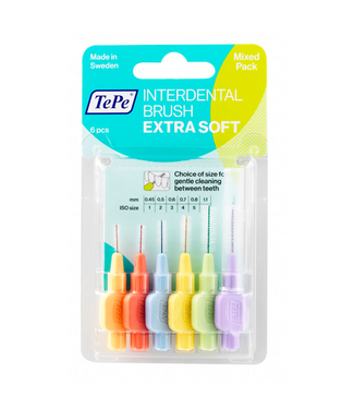 TePe TePe Extra Soft Mix Interdentale Ragers - 6 stuks