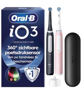 Oral-B Oral-B iO Series 3 Black + Extra Body Pink