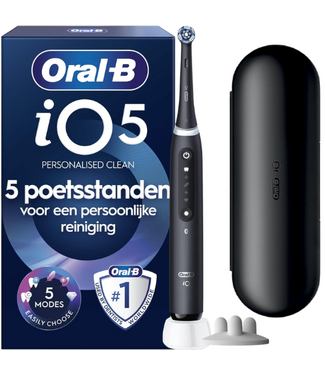 Oral-B Oral-B iO Series 5S Black Elektrische Tandenborstel