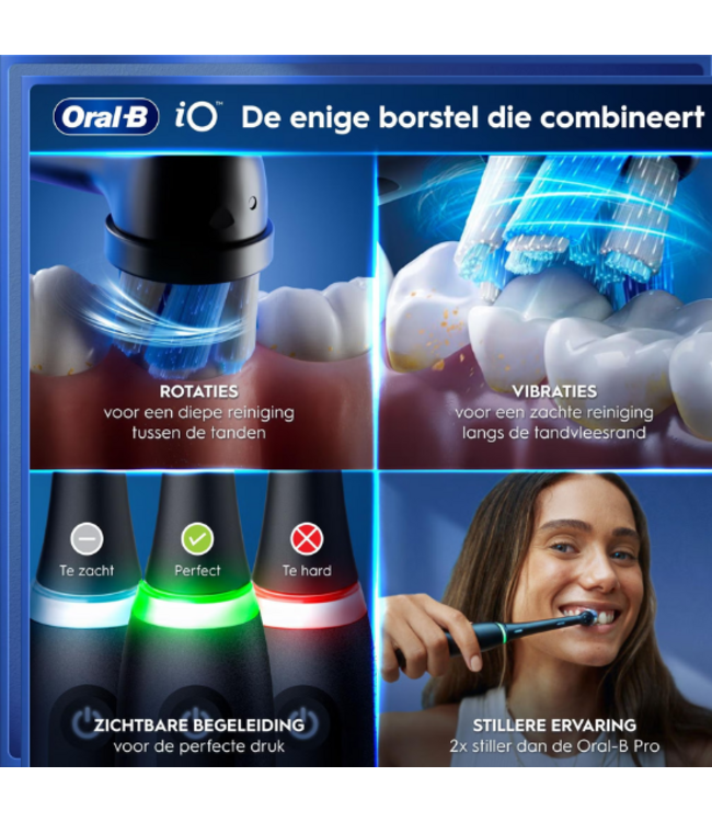 Oral-B iO Series 5 Black + Extra Body White