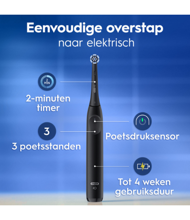 Oral-B iO Series 2 Night Black Elektrische Tandenborstel