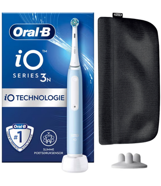 Oral-B Oral-B iO Series 3 Blue Elektrische Tandenborstel + Pouch Special Edition